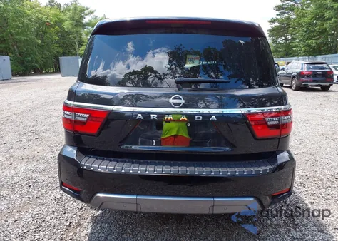 2024 Nissan Armada Sv 4Wd из США, поврежденный, VIN JN8AY2AD0R9705694